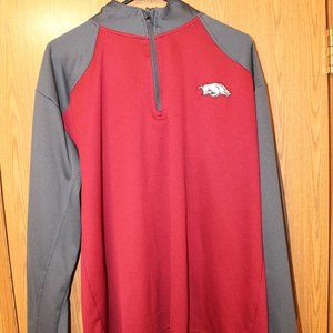 Men's Arkansas Razorback Pullover Sz XL